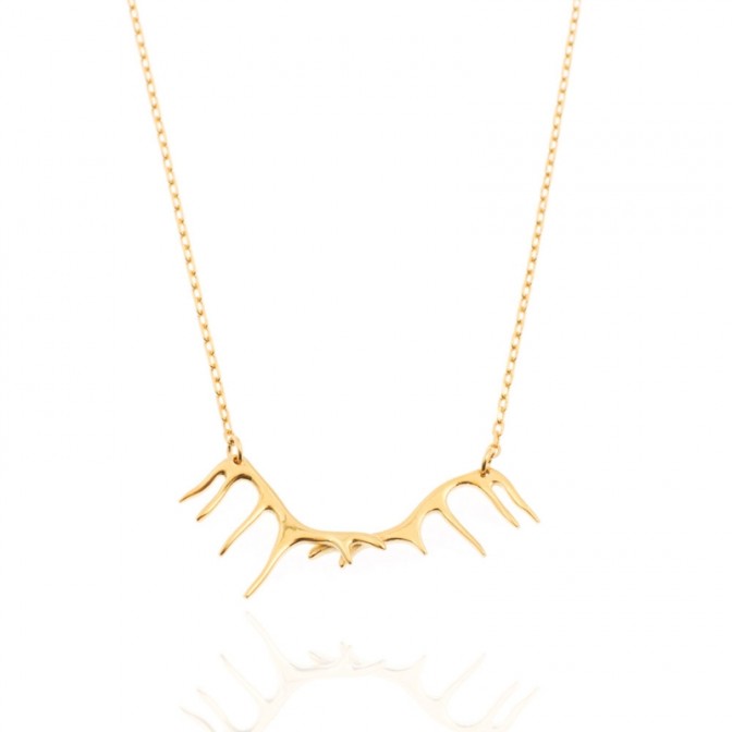 Collar Plata - Rayo 25mm