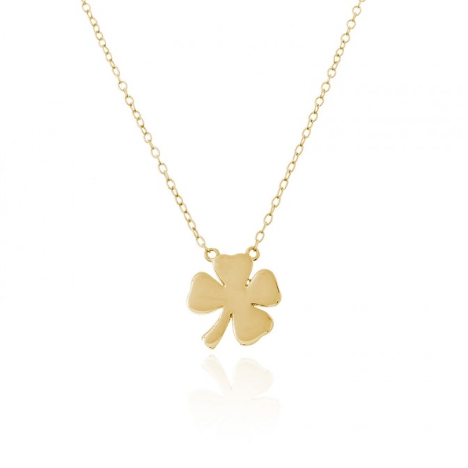 Collar Plata - Trebol