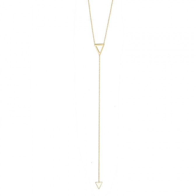 Collar Plata - Triangulo