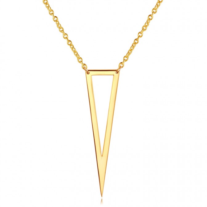 Collar Plata - Triángulo