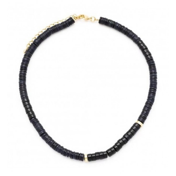 Collar: Madera Negro 2