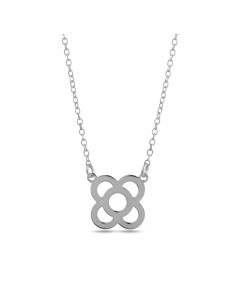 Collar Panot de Barcelona - 40+5mm - Bañado Oro y Plata 2