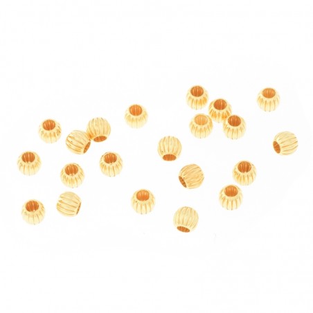 Entrepieza - Corrugada 3mm*1.5mm - 100u