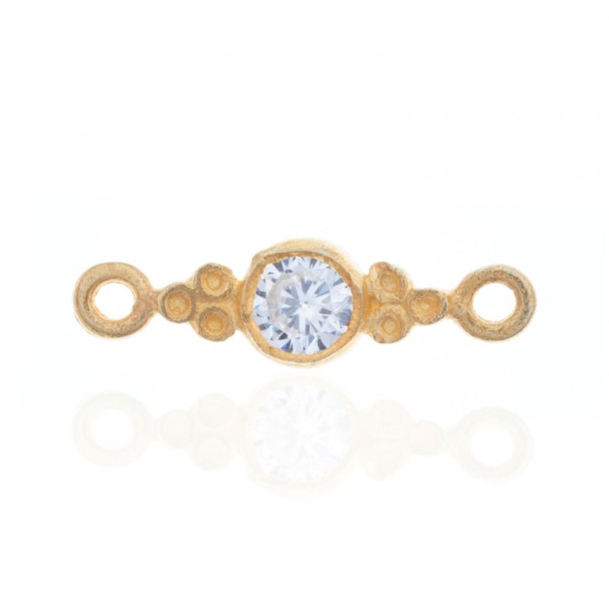 Entrepieza Mineral - Redondo 4mm