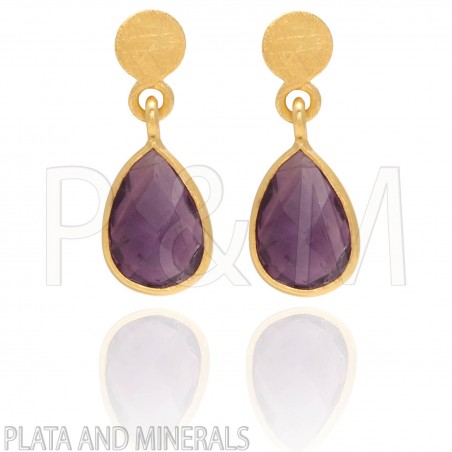 Lagrima Mineral Earrings 20 mm