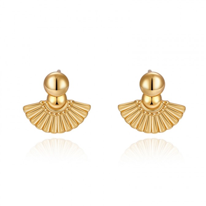 Pendiente Abanico - 7*10mm