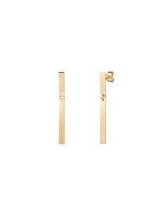 Pendientes Largo - Rectangular 42*5mm - Bañado Oro y Plata 2