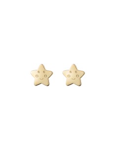 Pendientes Estrella 7mm - Bañado Oro y Plata 2