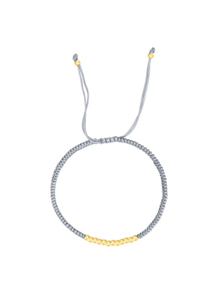 Pulsera Ajustable - Acero 3mm - Color Oro