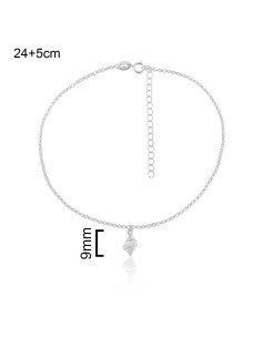 TOBILLERA "ALOHA" CARACOLA 24+5 CM