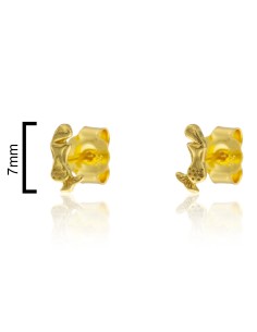PENDIENTES "ALOHA" SIRENA 7MM PRESIÓN 2