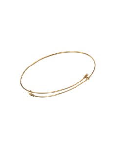 Pulsera Acero - 50mm Estirable - Color Oro y Acero 2