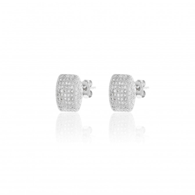 Pendiente Circonita 8*11 RH 2