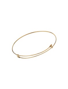 Pulsera Acero - 50mm Estirable - Color Oro y Acero