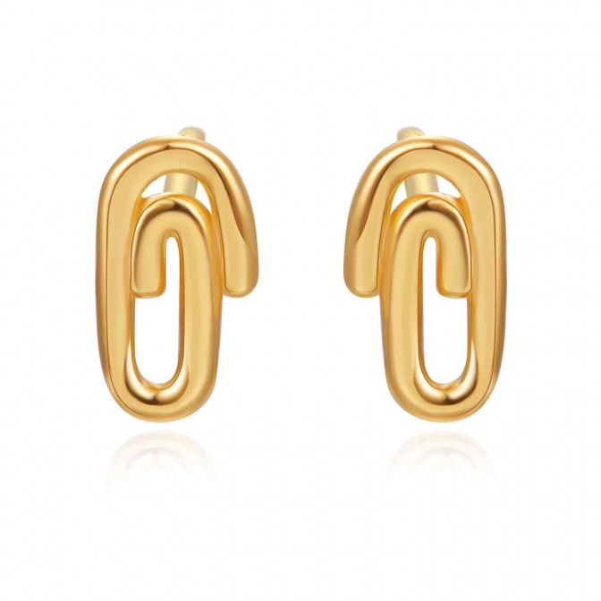 Pendiente Clips - 6*4mm