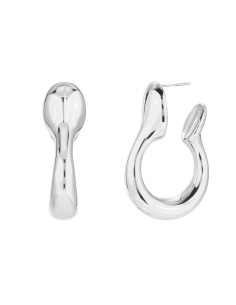 Pendientes Acero - 30 mm - Color Oro, Color plata y Color Acero 2