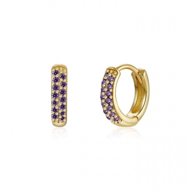 Pendientes Aro - Circonita 2