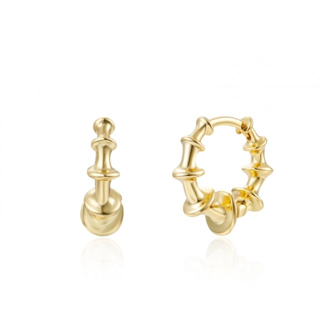 Pendientes Aro Chapas