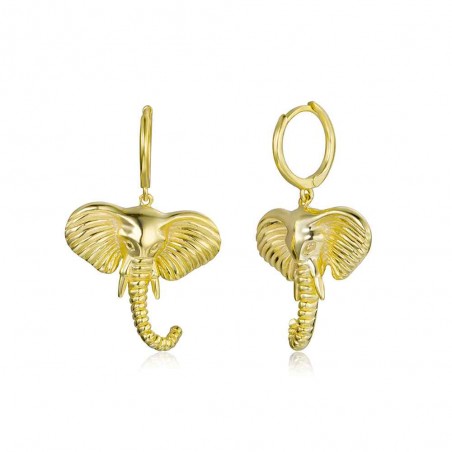 Pendientes Aro Elefante - 32 mm