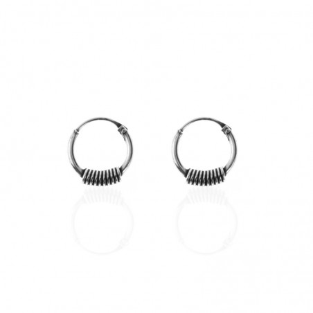 Pendientes Bali Circulos - 10 mm - 5 Pairs