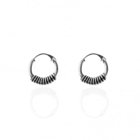 Pendientes Bali Circulos - 10 mm - 5 Pairs