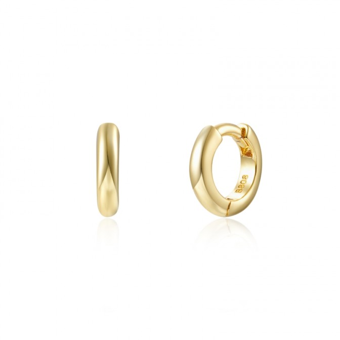 Pendientes Bronce Aro 9mm