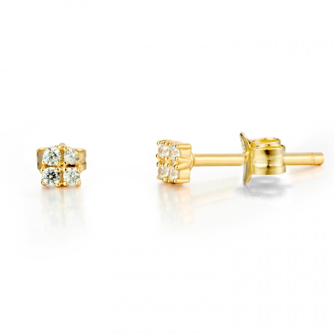 Pendientes Circonita