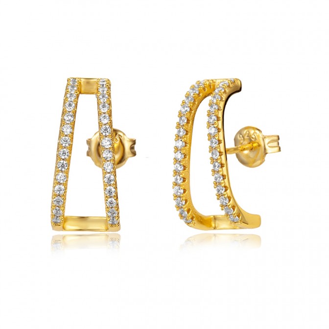 Pendientes Circonita