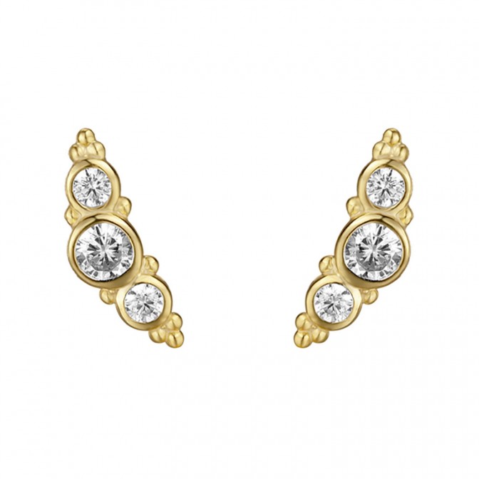 Pendientes Circonita - 3 Cz