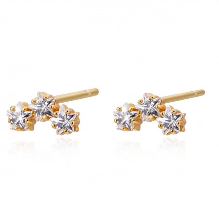 Pendientes Circonita - 3 Cz