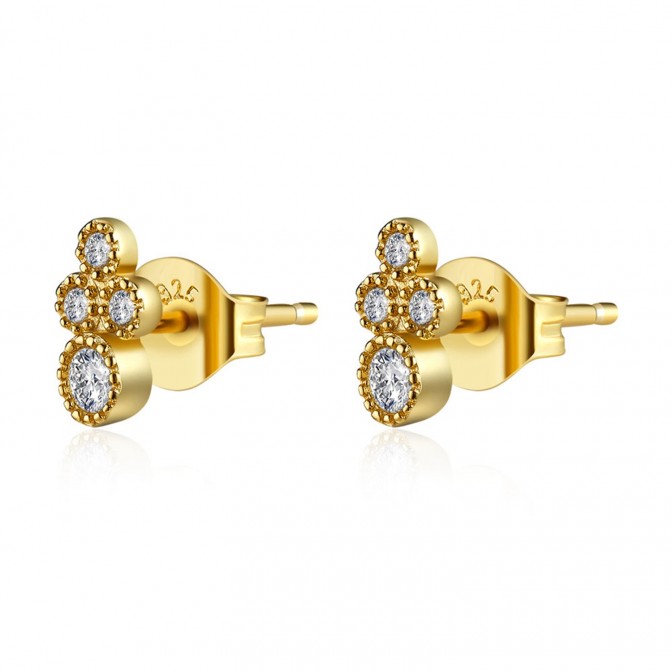 Pendientes Circonita - 4 Cz