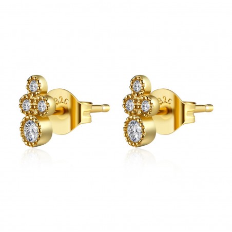 Pendientes Circonita - 4 Cz