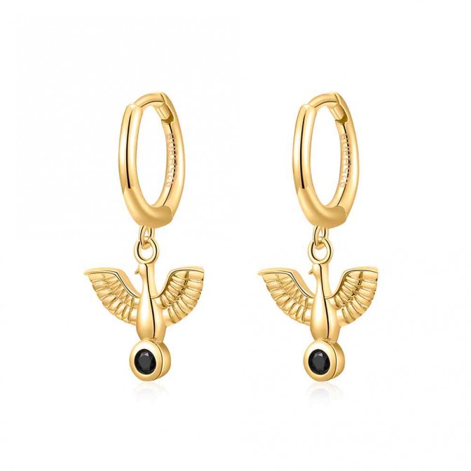 Pendientes Circonita - Aguila