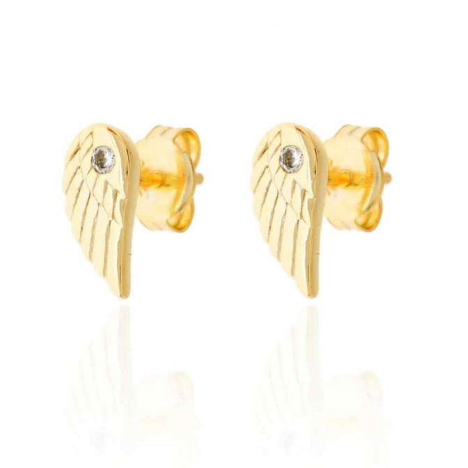 Pendientes Circonita - Ala 5*10