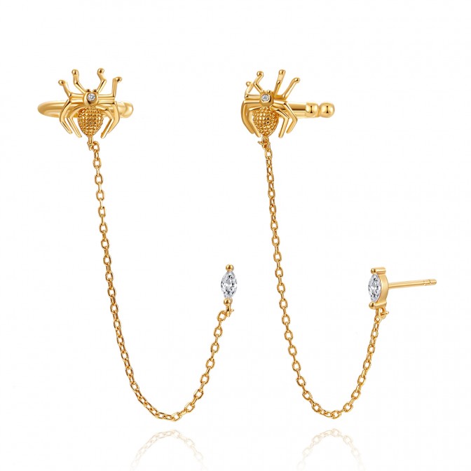 Pendientes Circonita - Araña - Circonita