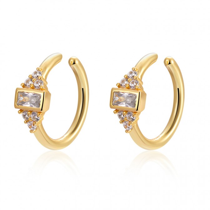 Pendientes Circonita - Aro