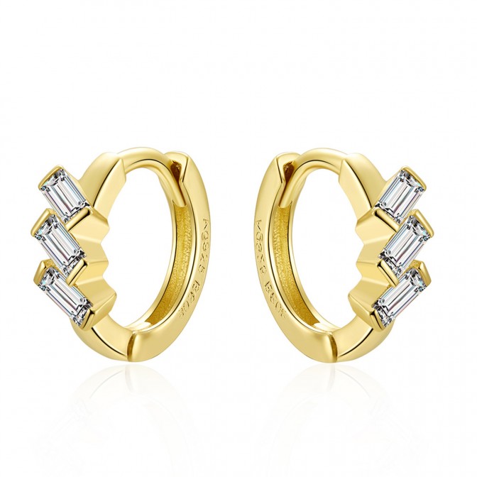 Pendientes Circonita - Aro