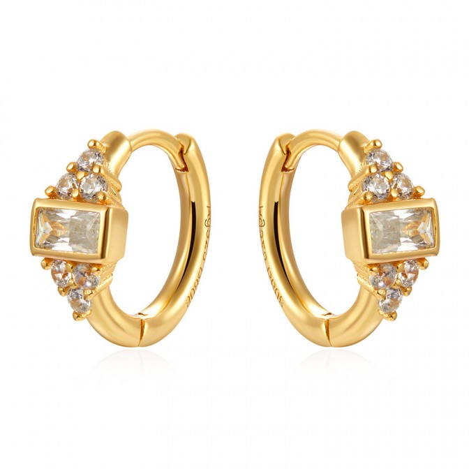 Pendientes Circonita - Aro