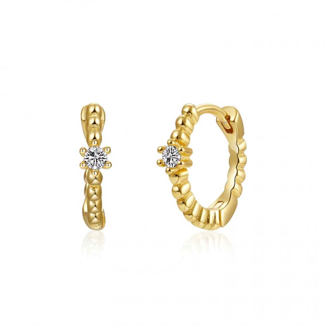 Pendientes Circonita - Aro