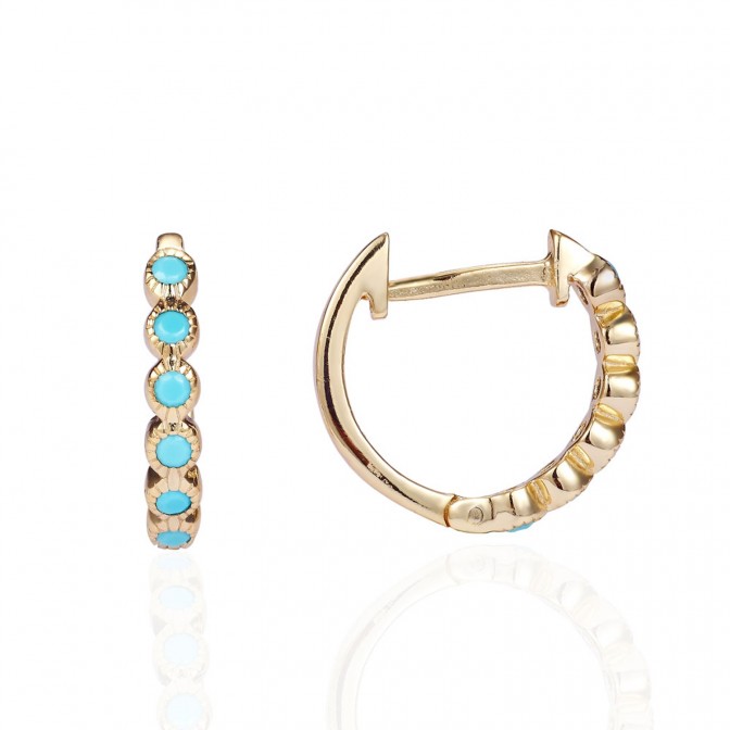 Pendientes Circonita - Aro 15MM 2