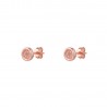 Pendientes Circonita - Boton 6mm