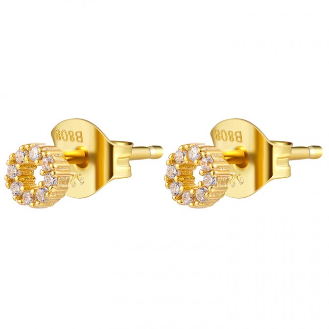 Pendientes Circonita - Circulo