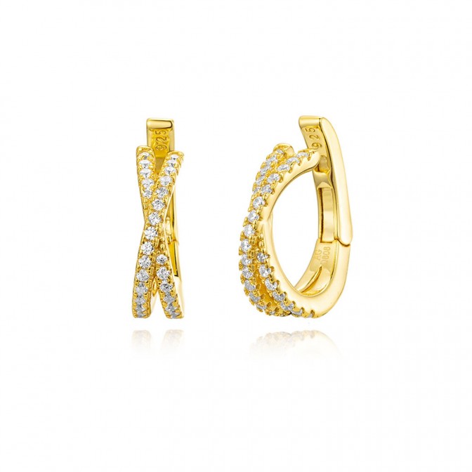 Pendientes Circonita - Earcuff