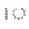 Pendientes Circonita - Earcuff