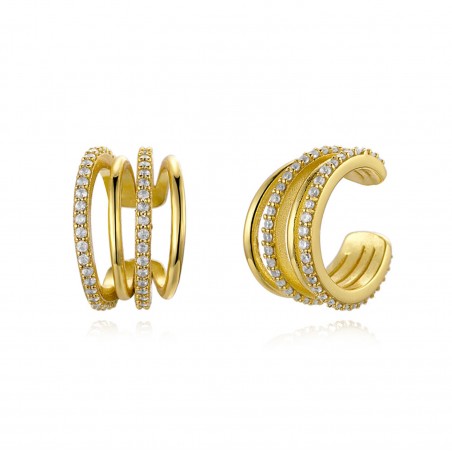 Pendientes Circonita - Earcuff