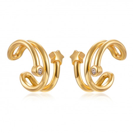 Pendientes Circonita - Earcuff