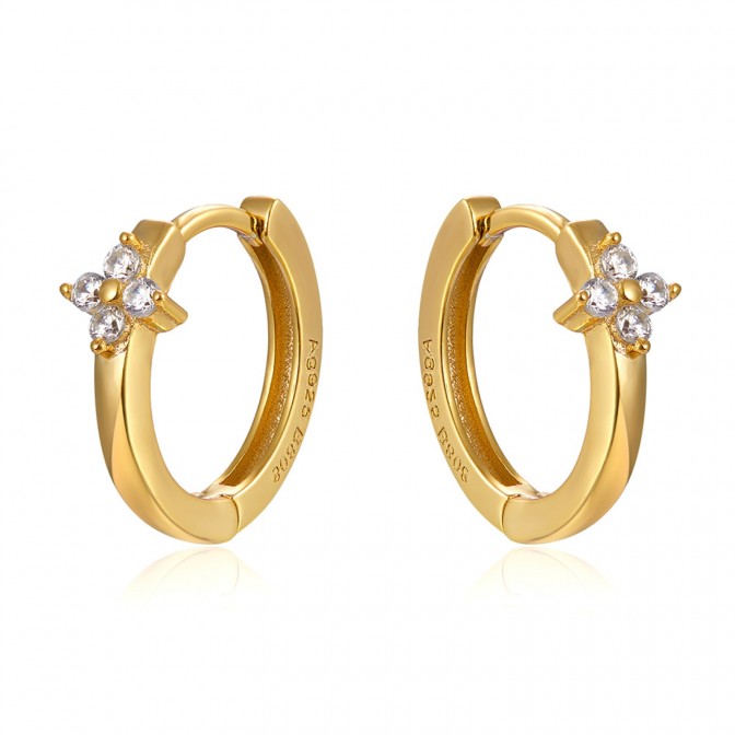 Pendientes Circonita - Estrella