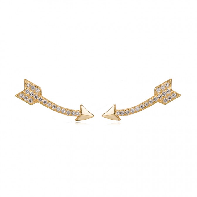 Pendientes Circonita - Flecha 20