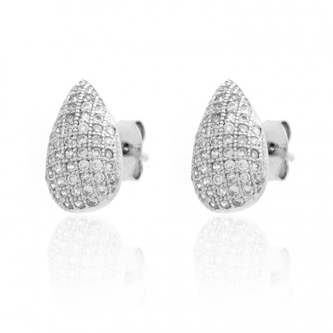 Pendientes Circonita - Lagrima 8*12