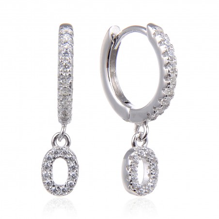 Pendientes Circonita - Numero